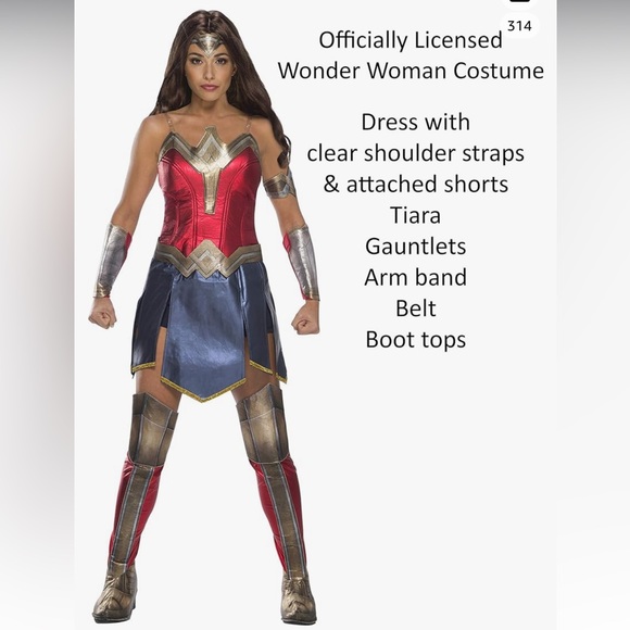Rubie’s Women's DC Comics Wonder Woman 84 Costume - Picture 2 of 7
